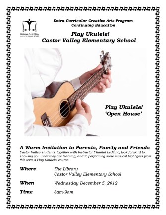 Play Ukulele! Open House